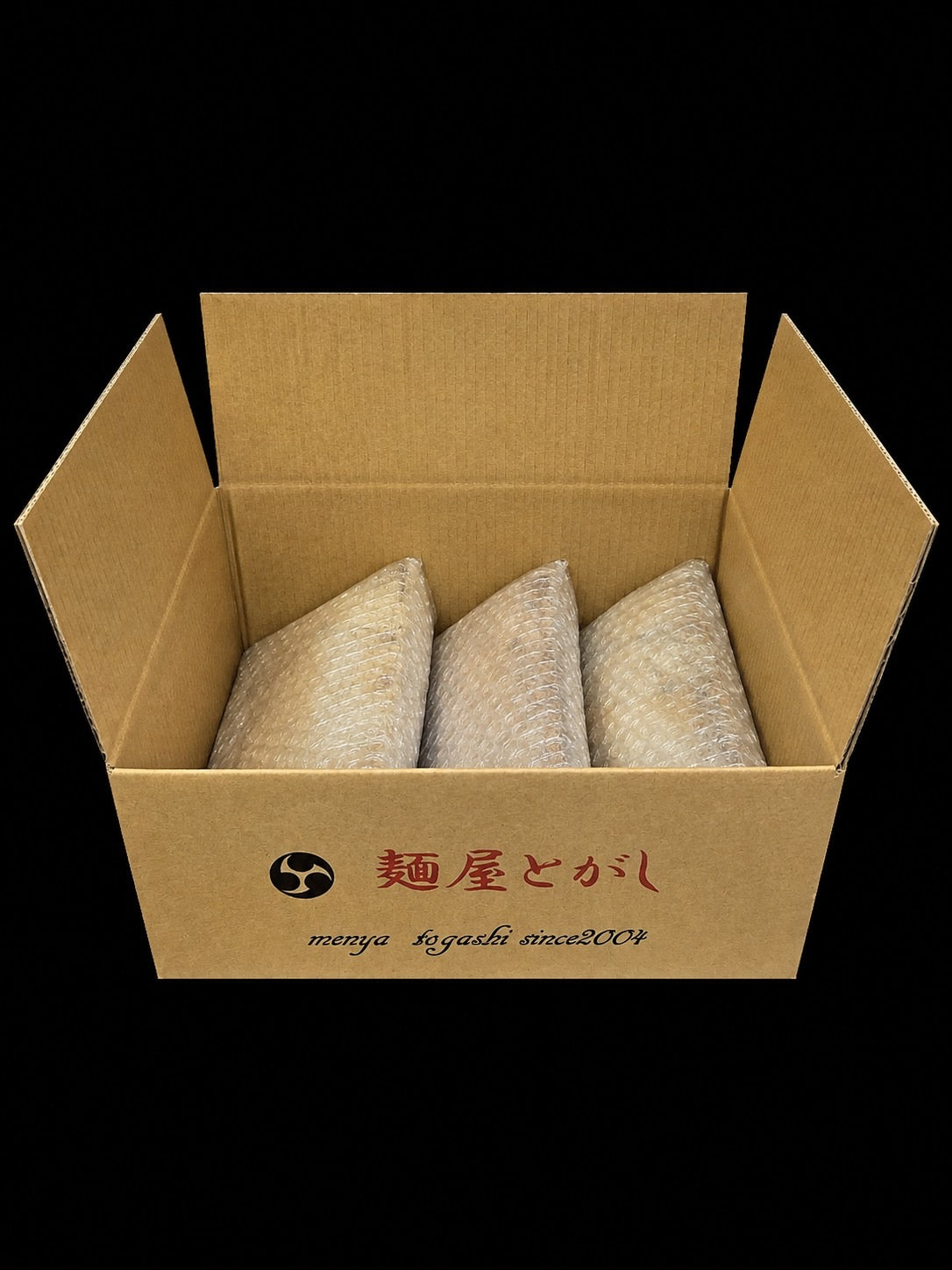 【期間限定】極太手揉み煮干油そば3食セット