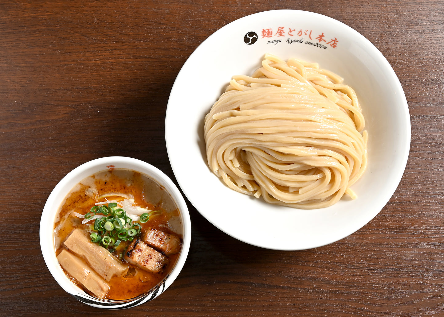 【送料お得】濃厚つけ麺・白(海老)3食+赤(旨辛)3食セット