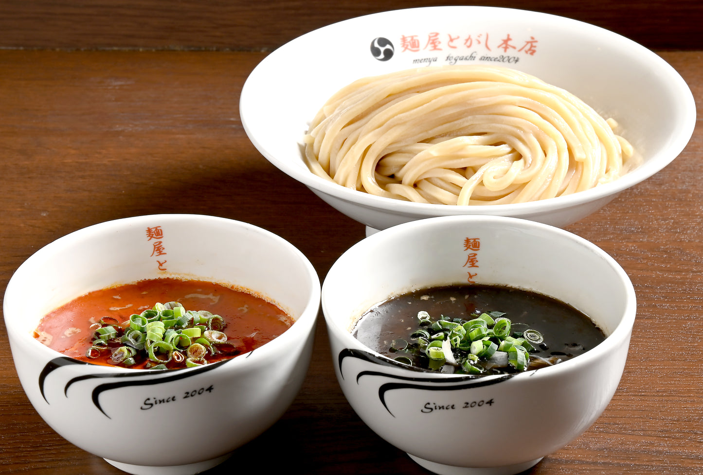 【送料お得】濃厚つけ麺・黒(カツオ)3食+赤(旨辛)3食セット