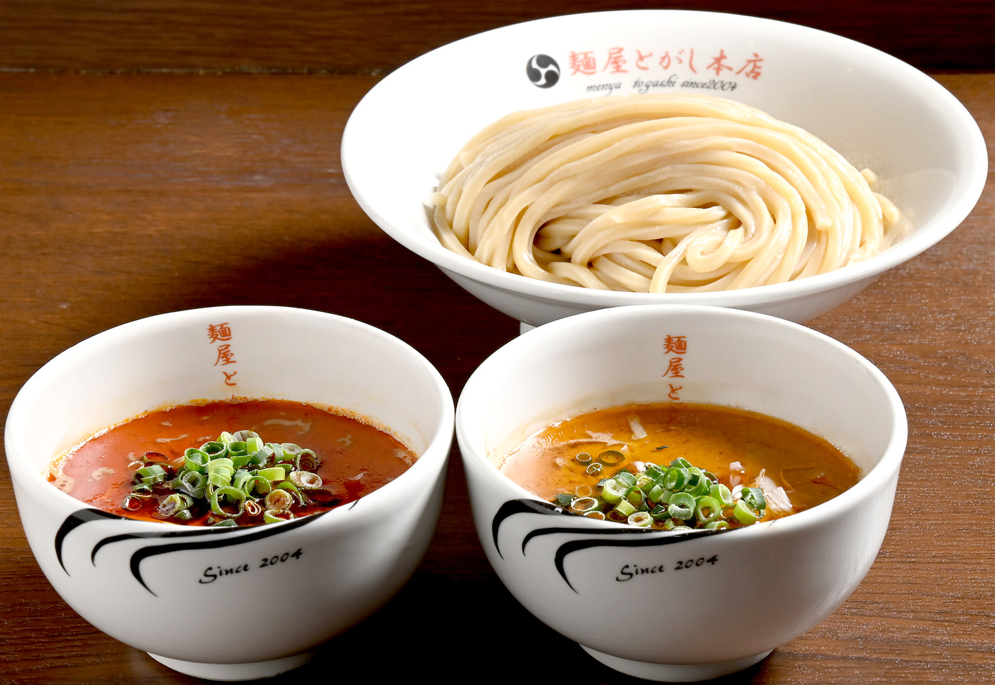 【送料お得】濃厚つけ麺・白(海老)3食+赤(旨辛)3食セット