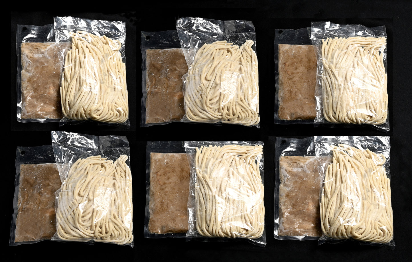 【送料お得】濃厚つけ麺・黒(カツオ)6食セット