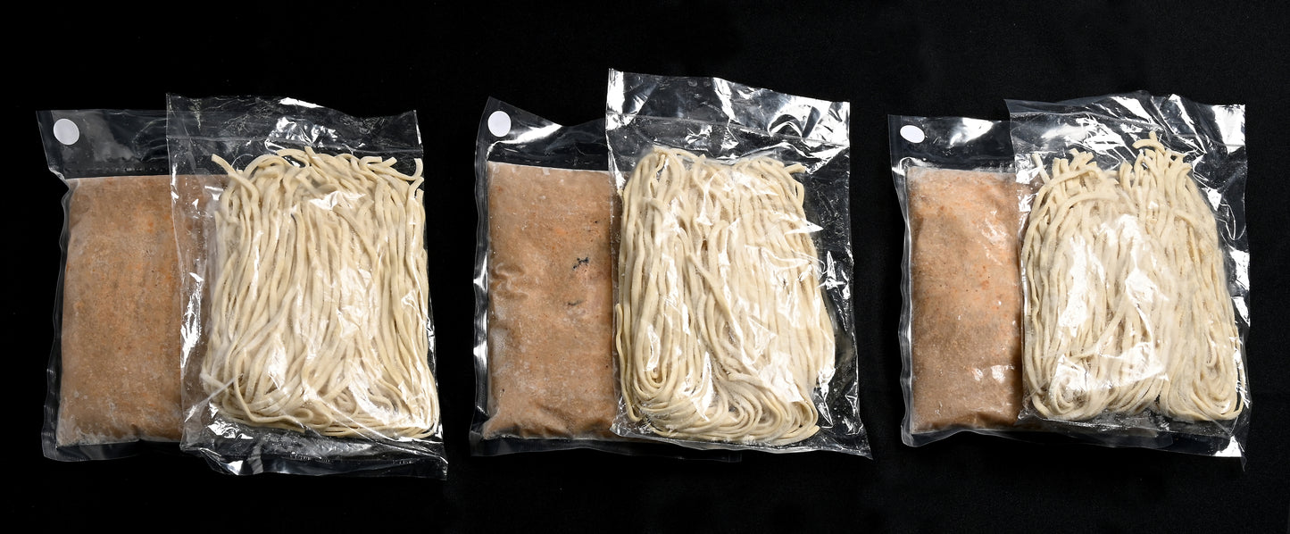 濃厚ら~麺・白(海老)3食セット